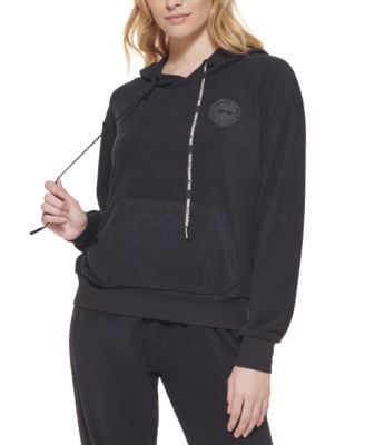 Karl Lagerfeld Paris - Micro-Fleece Hooded Top