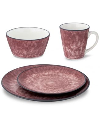 Colorkraft Essence Garnet 4 Piece Coupe Place Setting