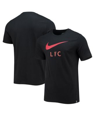 Nike Men's Black Liverpool Swoosh T-shirt - Macy's