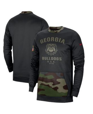 Nike Men's Black, Camo Georgia Bulldogs Military-Inspired Appreciation  Performance Pullover Sweatshirt - Macy's