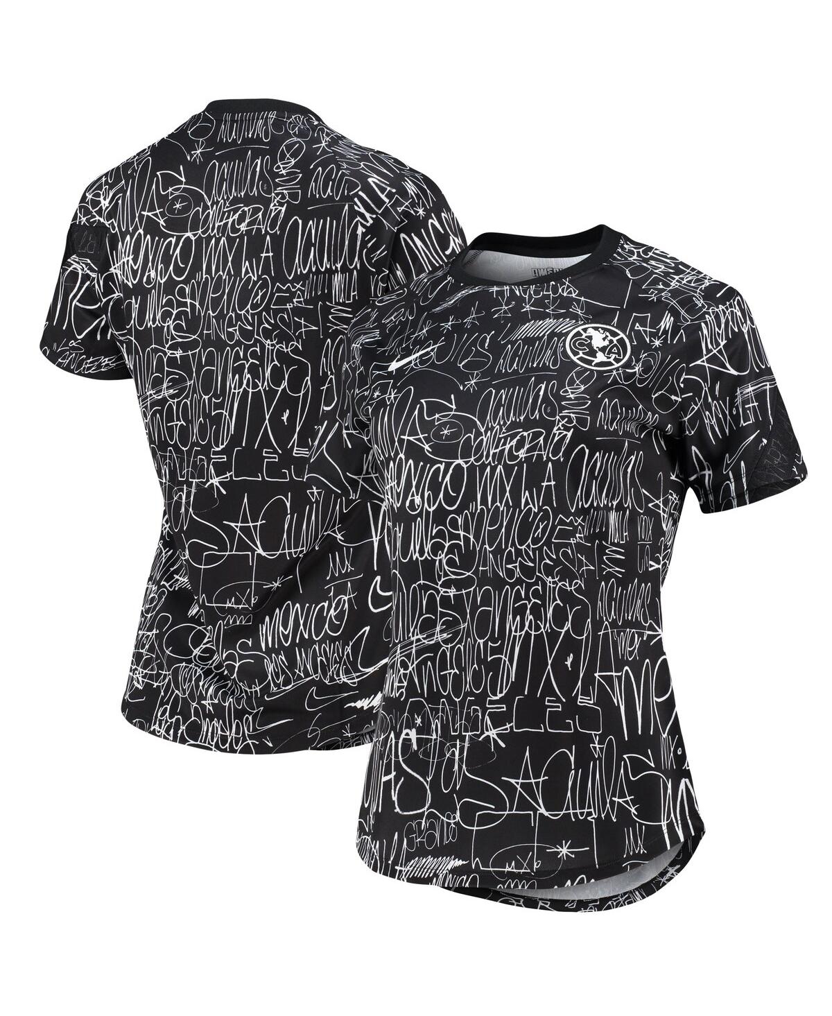 Women's Black Club America LAxLA 2021/22 Pre-Match Jersey