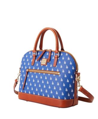 Dooney & Bourke Los Angeles Dodgers Leather Shopper Tote in Brown