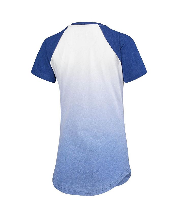 Los Angeles Dodgers Touch Women's Triple Play V-Neck T-Shirt - Royal