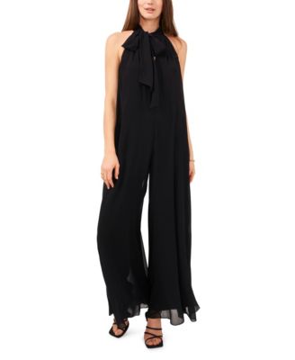 1 state black jumpsuit