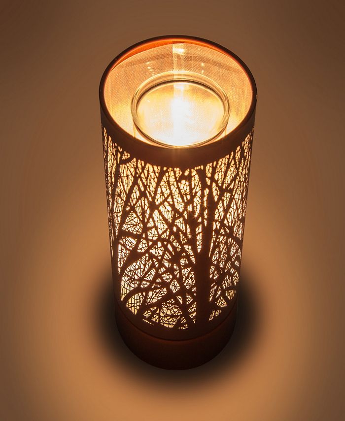 Peterson Artwares 7" Touch LampOil BurnerWax Warmer, Forest Macy's