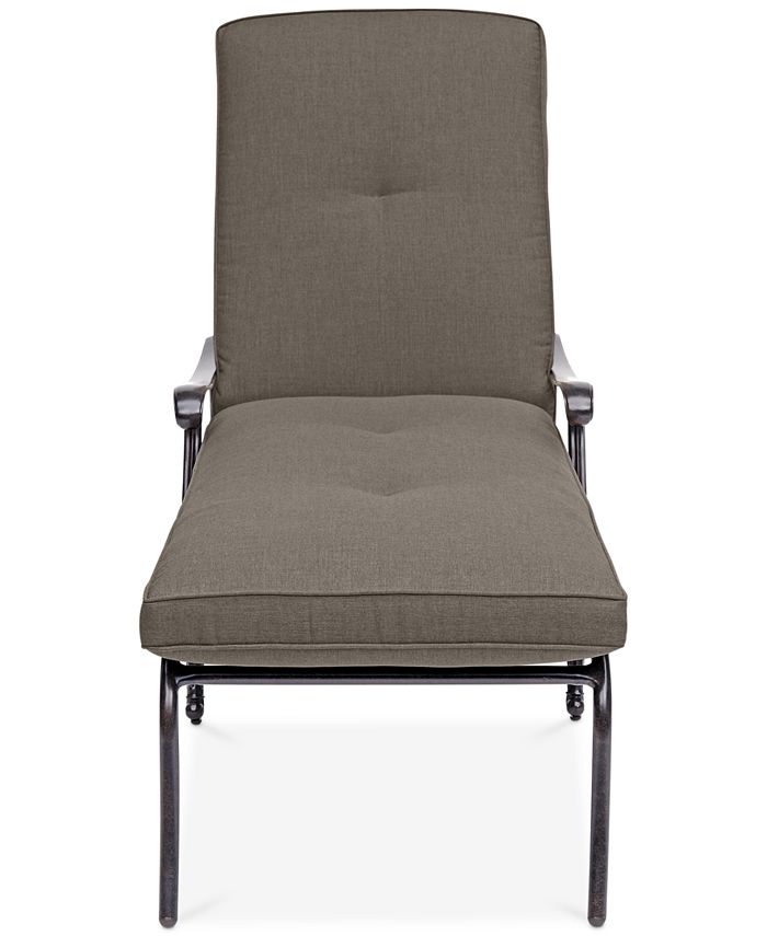 Agio Chateau Aluminum Outdoor Chaise Lounge, Created for Macy's Macy's