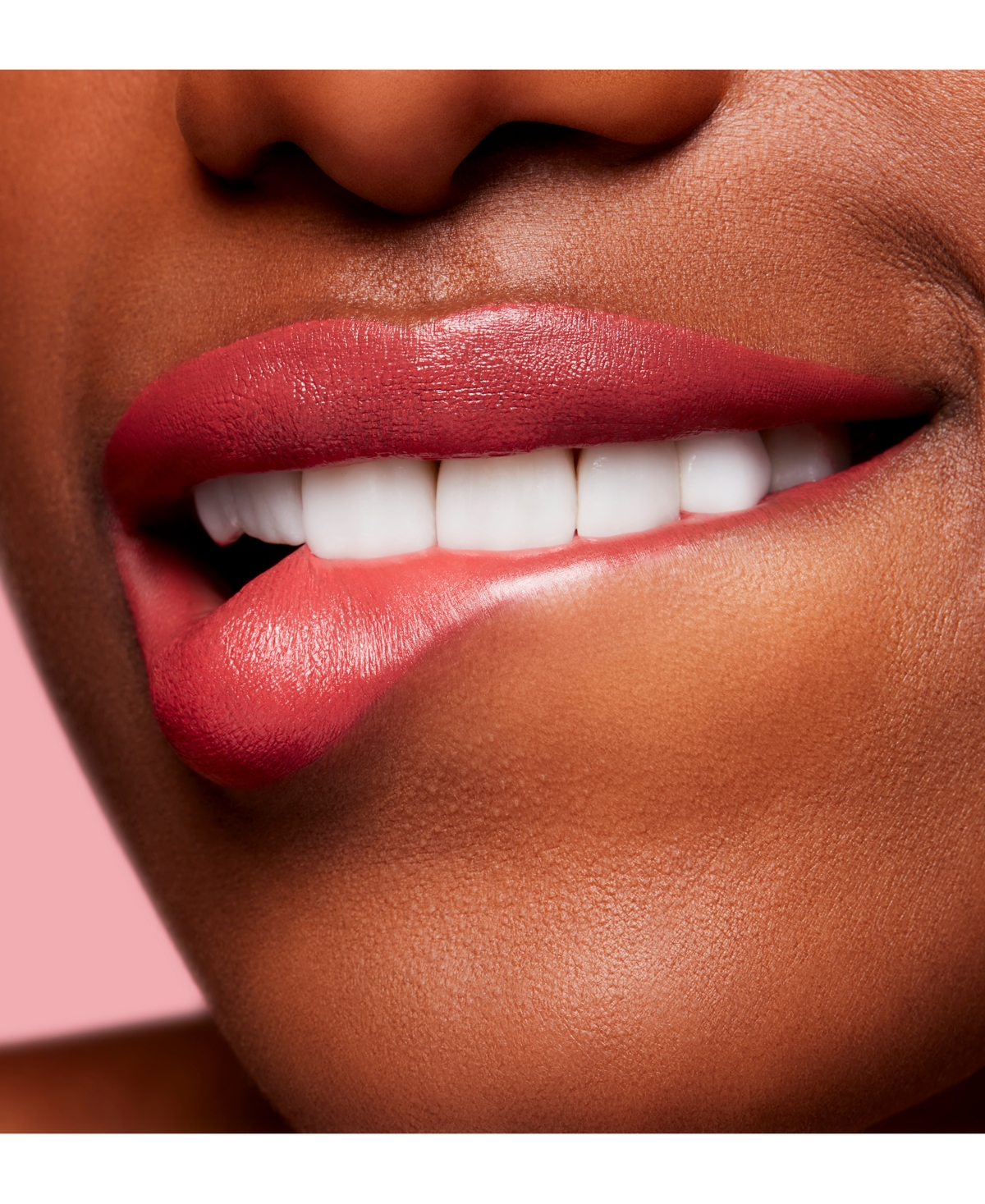 Mac Re-Think Pink Amplified Lipstick -(pinky red)