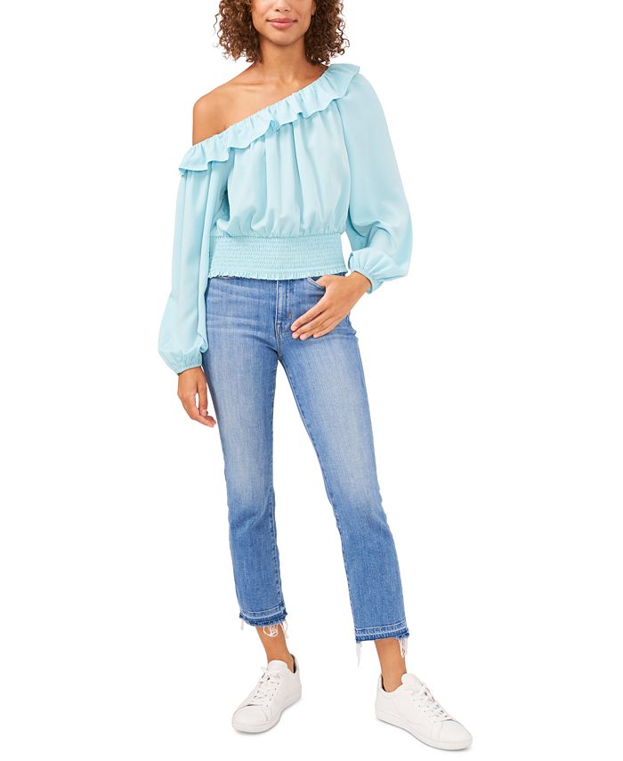 Macy's off the shoulder shop blouses