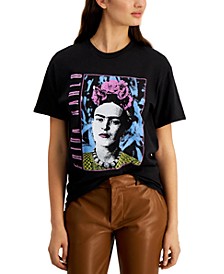 Juniors' Frida Graphic T-Shirt