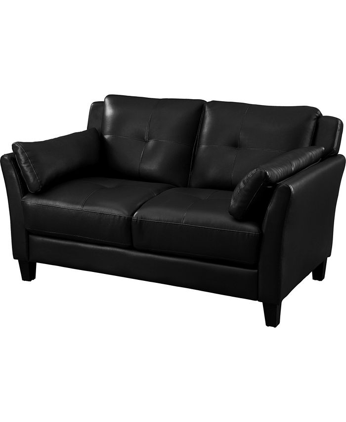 Furniture of America Kilar Upholstered Loveseat Macy's