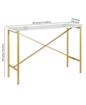 Braxton Console Table, 46" x 14"
