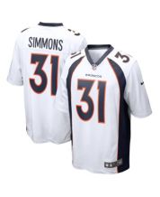 Nike Toddler Boys and Girls Justin Simmons Orange Denver Broncos Game Jersey  - Macy's