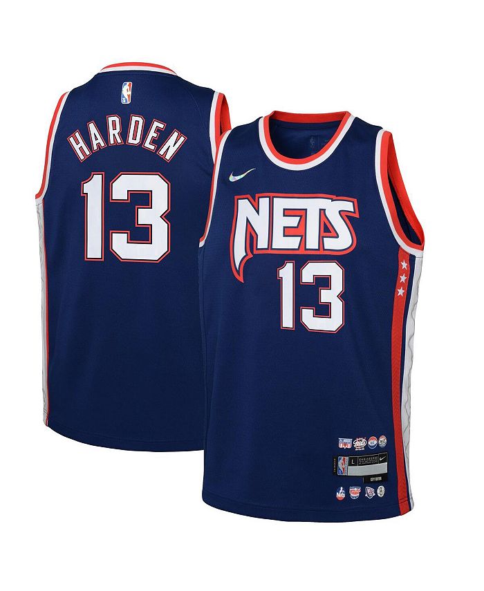James Harden New Jersey Brooklyn Nets Old School Logo T-Shirt