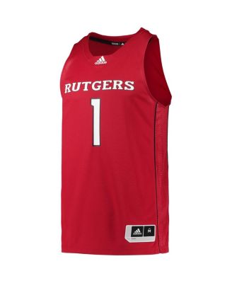 Men's 1 Rutgers Knights Team Swingman Basketball Jersey