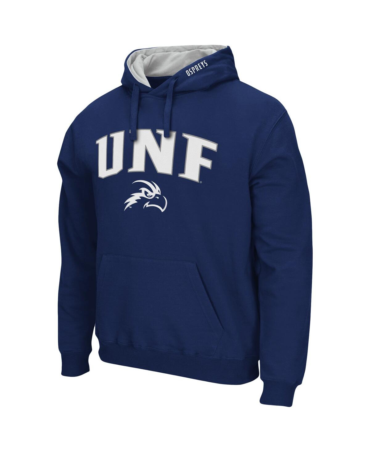 Colosseum Navy Unf Ospreys Arch And Logo Pullover Hoodie In Navy