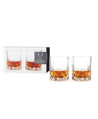 Admiral Crystal Tumblers, Set of 2, 9 Oz