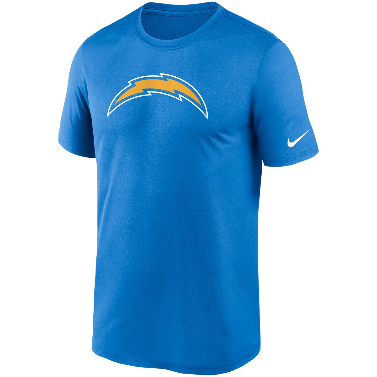 Shop Nike Men's Powder Blue Los Angeles Chargers Logo Essential Legend Performance T-shirt In Italyblue