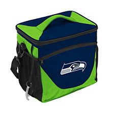 Logo Brands Seattle Seahawks 24-Can Cooler