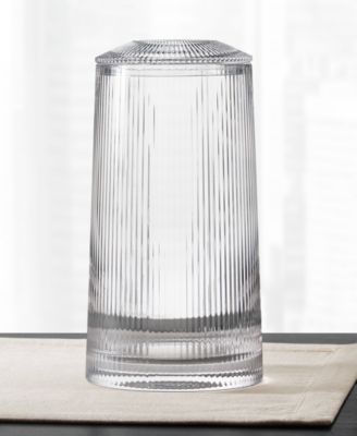 Hotel Collection Large Glass Vase with Lid, Created for Macy's