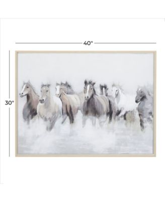 Modern Farmhouse Framed Wall Art, 30" x 40"