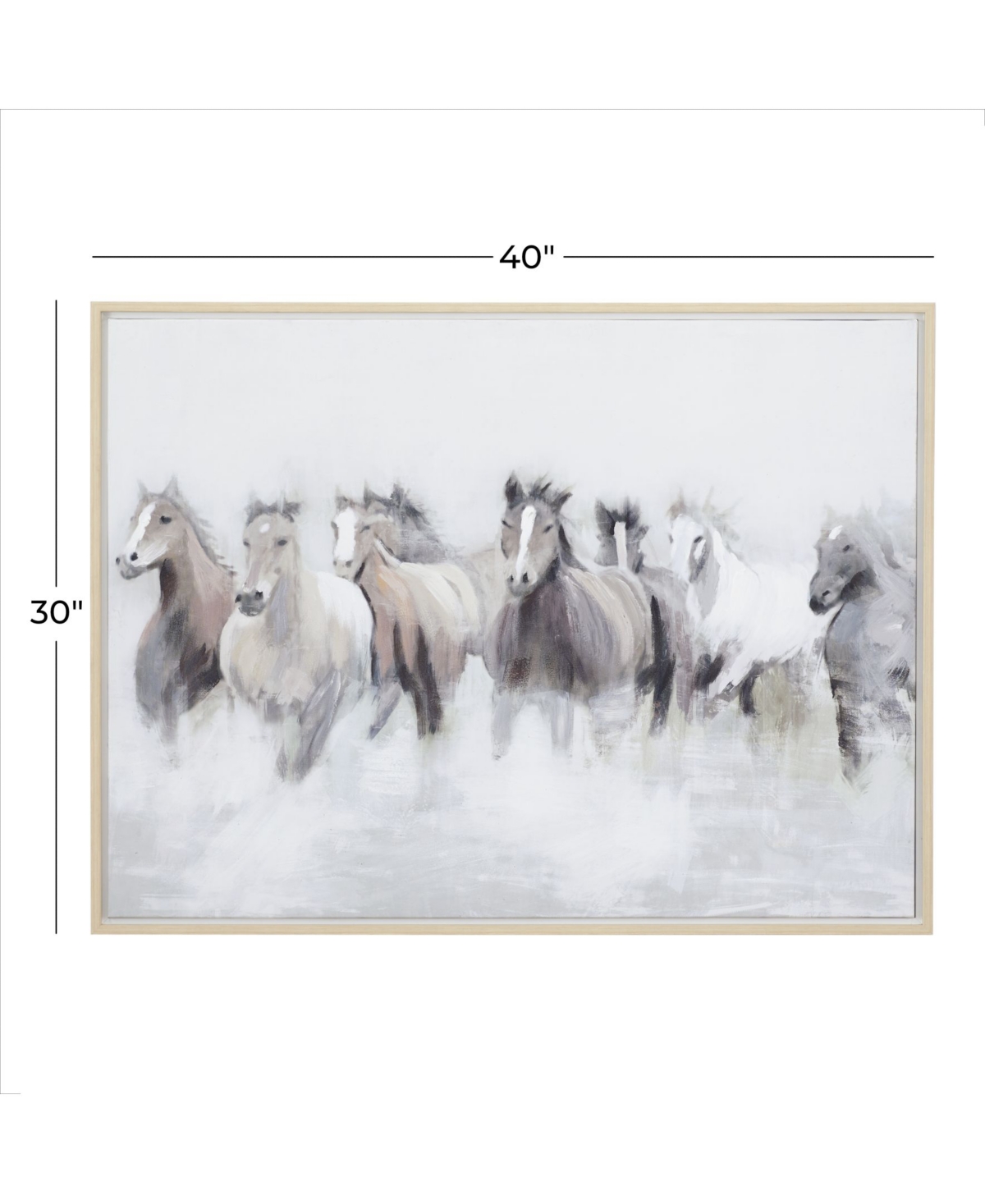 Modern Farmhouse Framed Wall Art, 30" x 40"