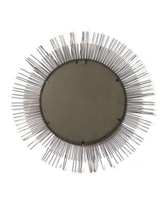 Modern Metal Wall Mirror, 36" x 36"