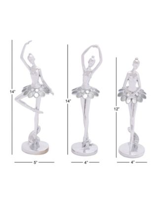 Modern Dancer Sculpture, Set of 3