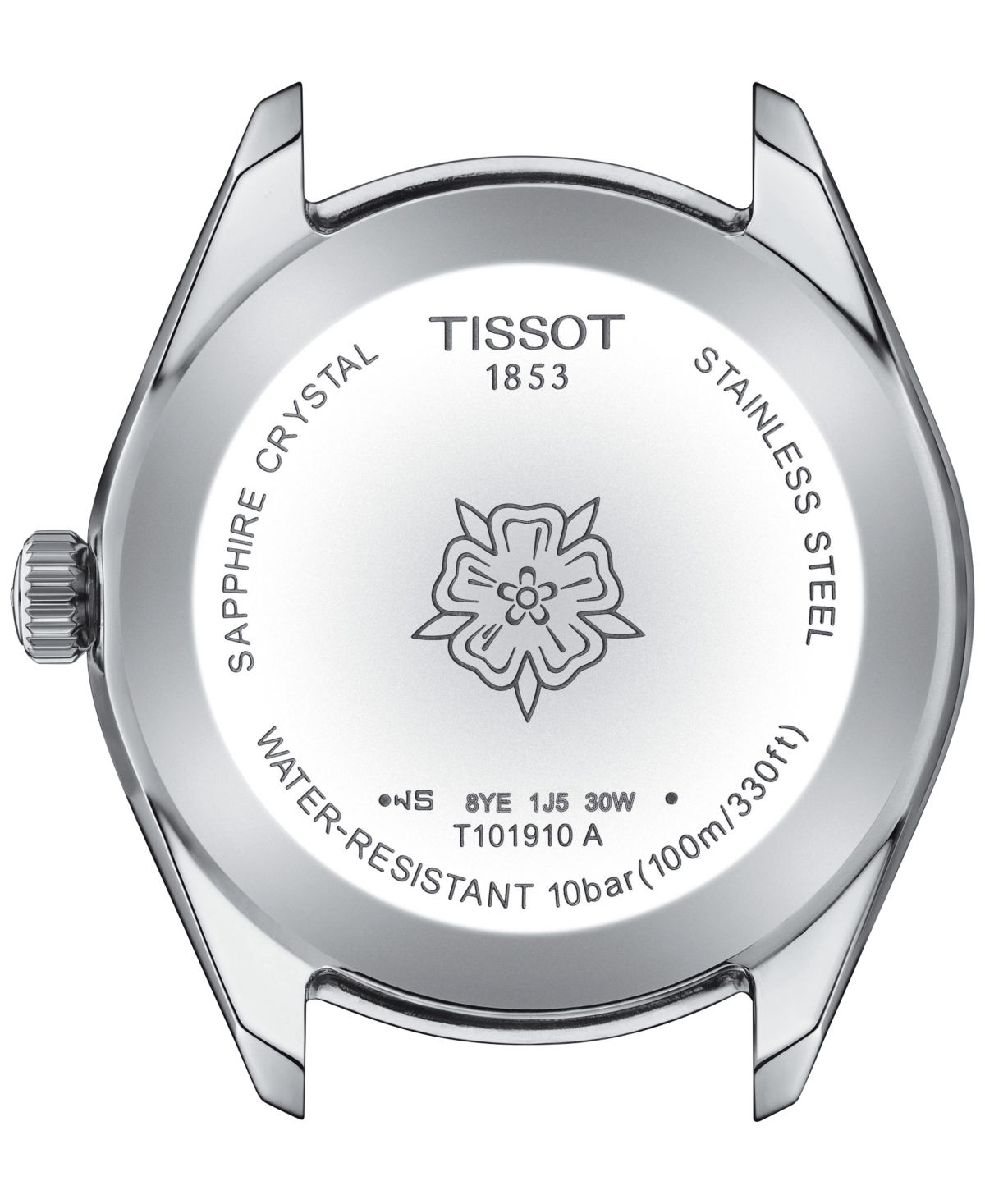 Shop Tissot Women's Pr 100 Lady Sport Stainless Steel Bracelet Watch 36mm In Blue