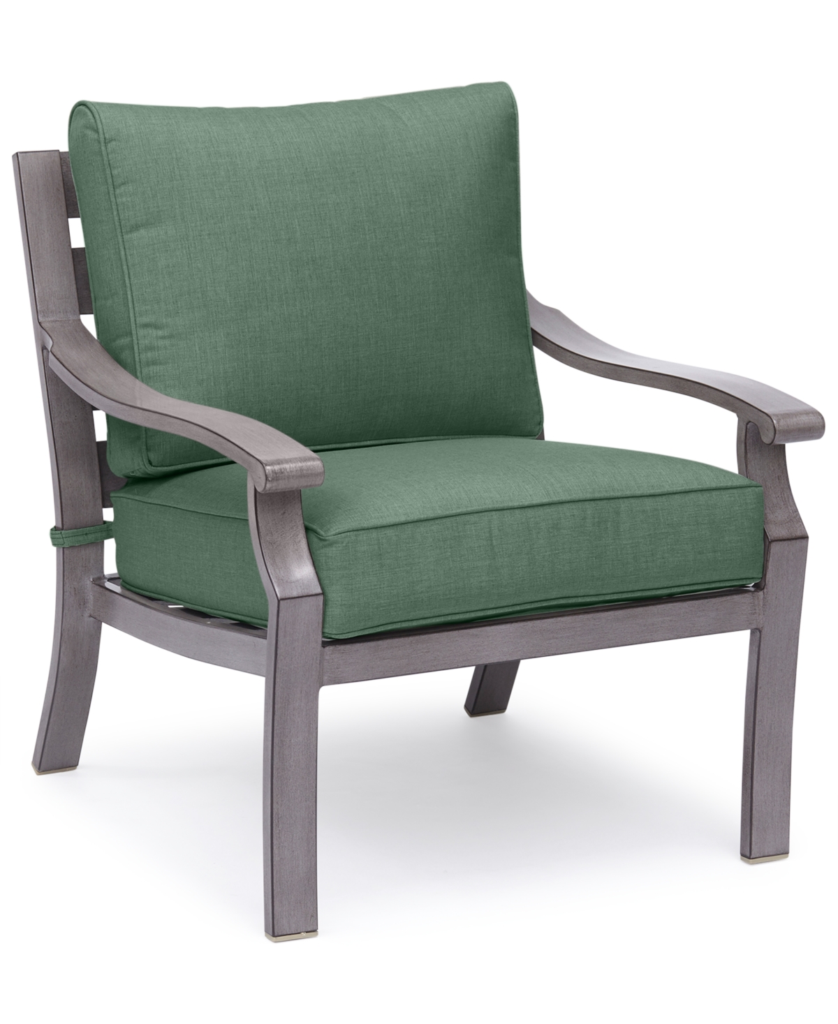 Agio Tara Aluminum Outdoor Rocker Chair, Created For Macy's In Outdura Grasshopper
