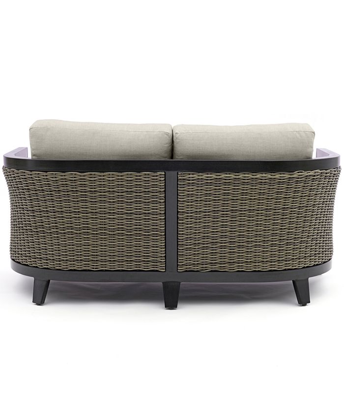 Agio Deco Outdoor Loveseat, Created for Macy's & Reviews Furniture