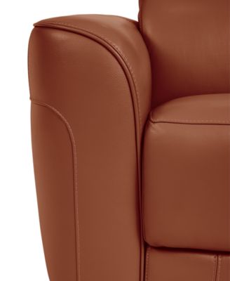 Lexanna 3-Pc. Leather Sofa with 2 Power Motion Recliners, Created for Macy's