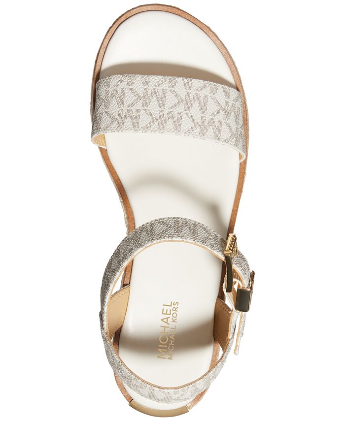 Michael Kors Women's Richie Espadrille Platform Wedge Sandals Macy's