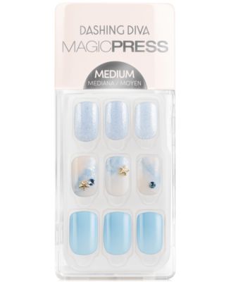 Dashing Diva - MAGICPRESS Press-On Gel Nails - Starfish Waters