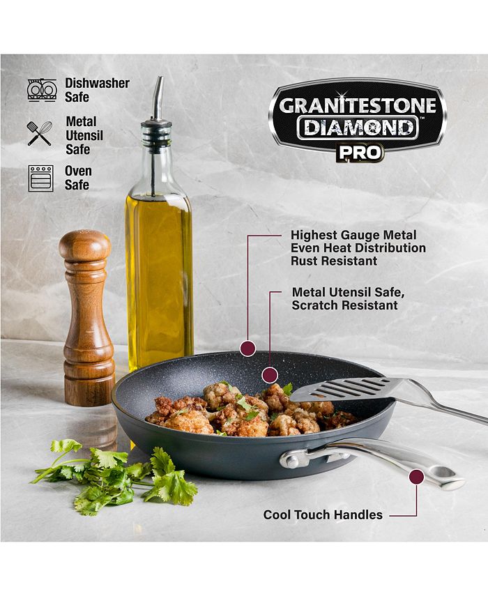Granite Stone Diamond 13Pc. Professional HardAnodized Nonstick