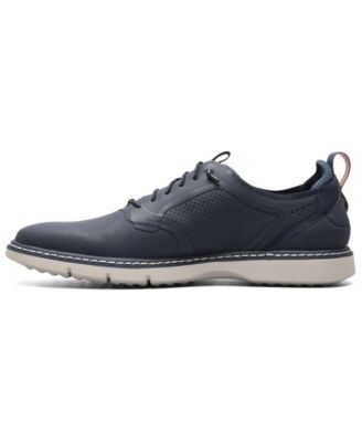 Men's Synchro Plain Toe Elastic Lace Shoes