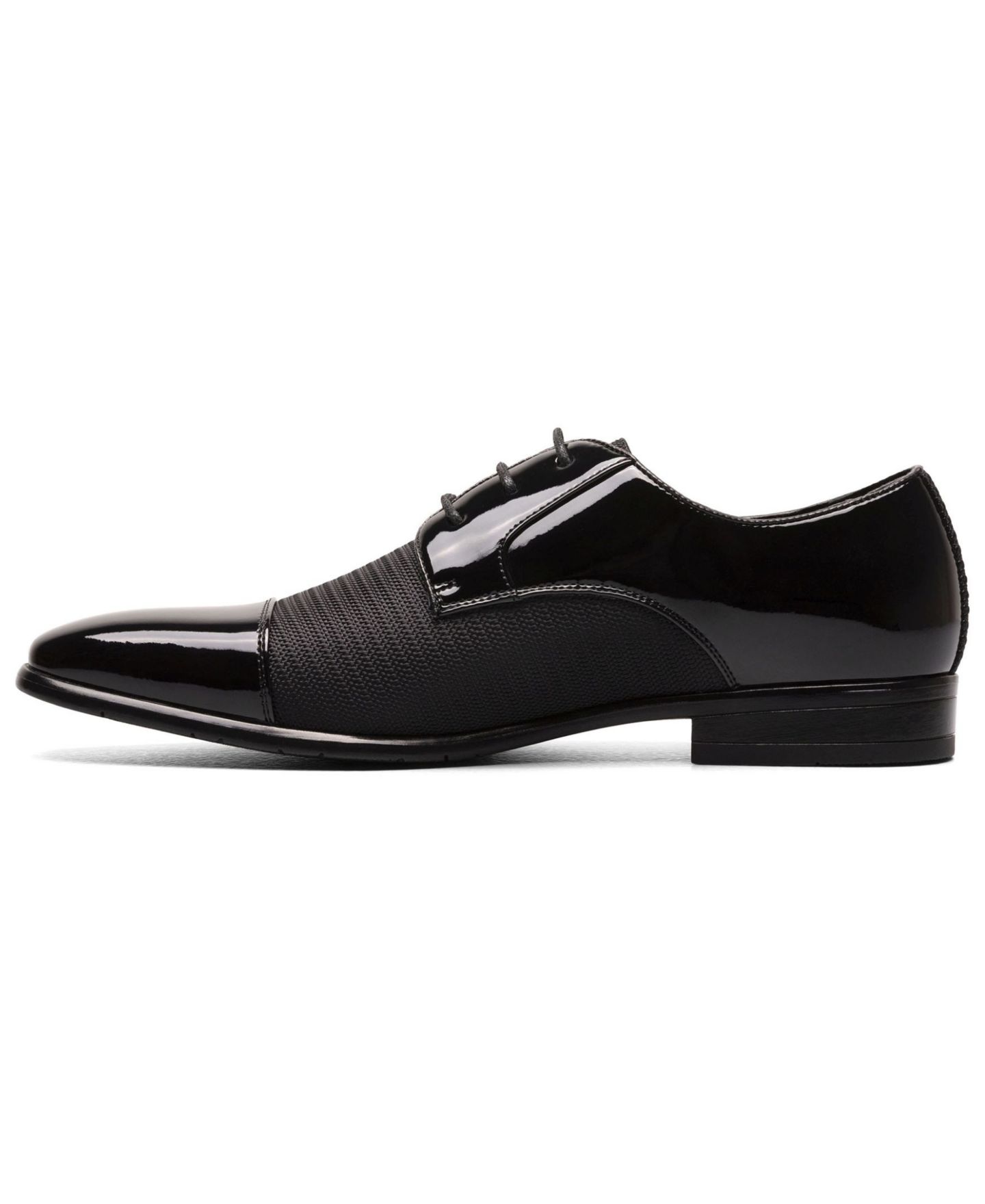 Мужские туфли Stacy Adams Pharoah Cap Toe Oxford, цвет: Чёрный — фото 5