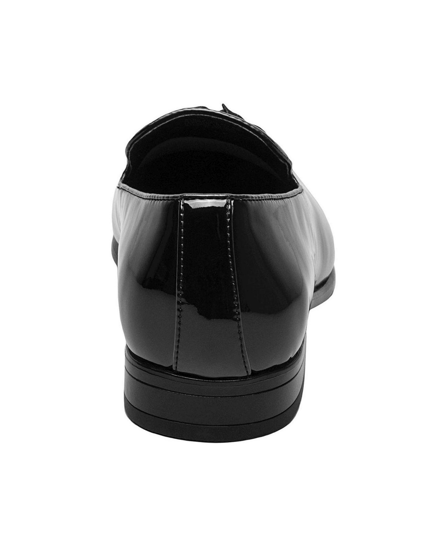 Мужские туфли Stacy Adams Phoenix Patent Leather Slip-on Loafer, цвет: Чёрный лаковый — фото 7