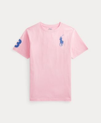 Polo Ralph Lauren Big Boys Big Pony Cotton Jersey T-shirt & Reviews - Shirts  & Tops - Kids - Macy's