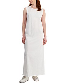 Women's Cotton Sleeveless Maxi Dress, Created for Macy's
