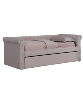 Best Master Furniture Tufted Daybed With Trundle - Macy's