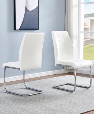 Gudmund Modern Dining Chairs, 2 Piece