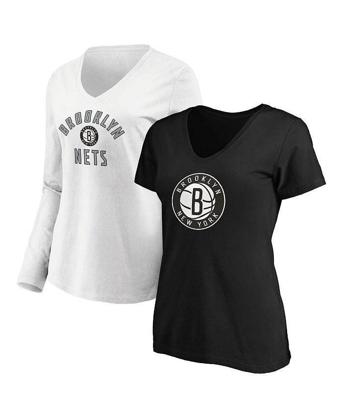 Brooklyn Nets Fanatics Branded Buy Back Graphic T-Shirt - Womens