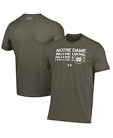 Men's Olive Notre Dame Fighting Irish Freedom Repeat Performance T-shirt