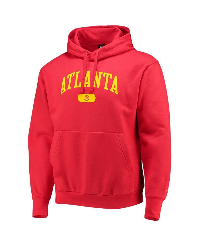 Nike Men's Red Atlanta Hawks Heritage Essential Pullover Hoodie Macy's