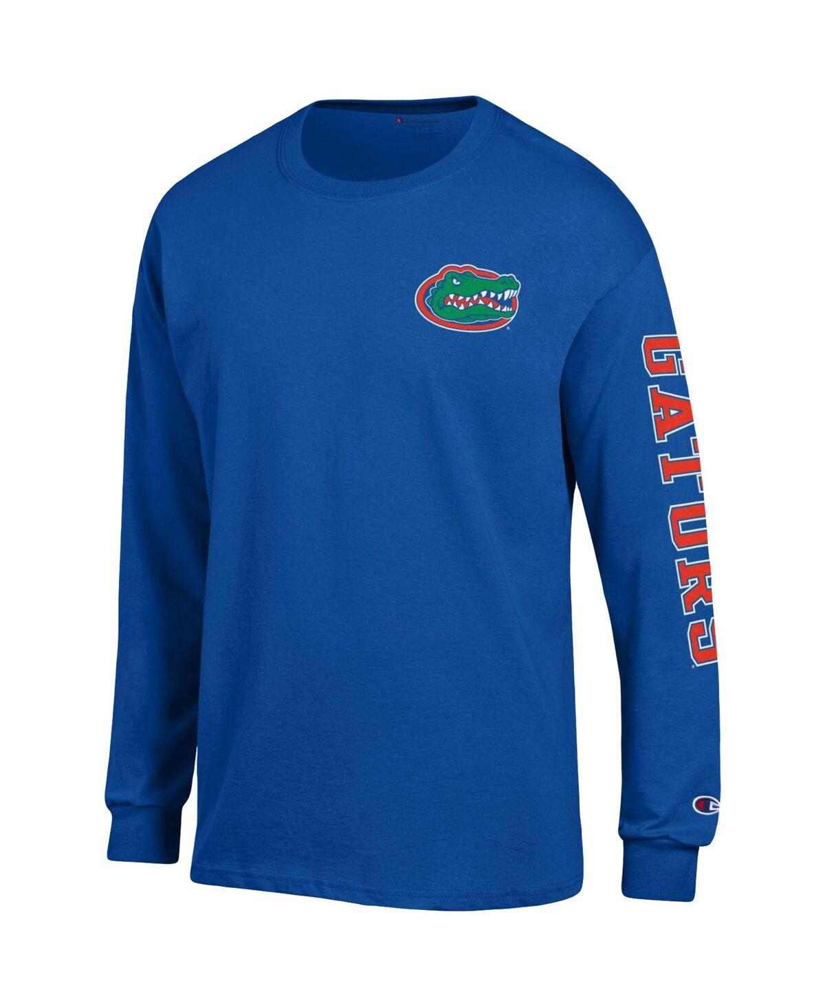 Men'sFlorida Gators Team Stack Long Sleeve T-shirt - Royal