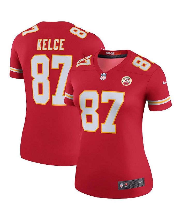 Nike Women s Travis Kelce Red Kansas City Chiefs Legend Jersey