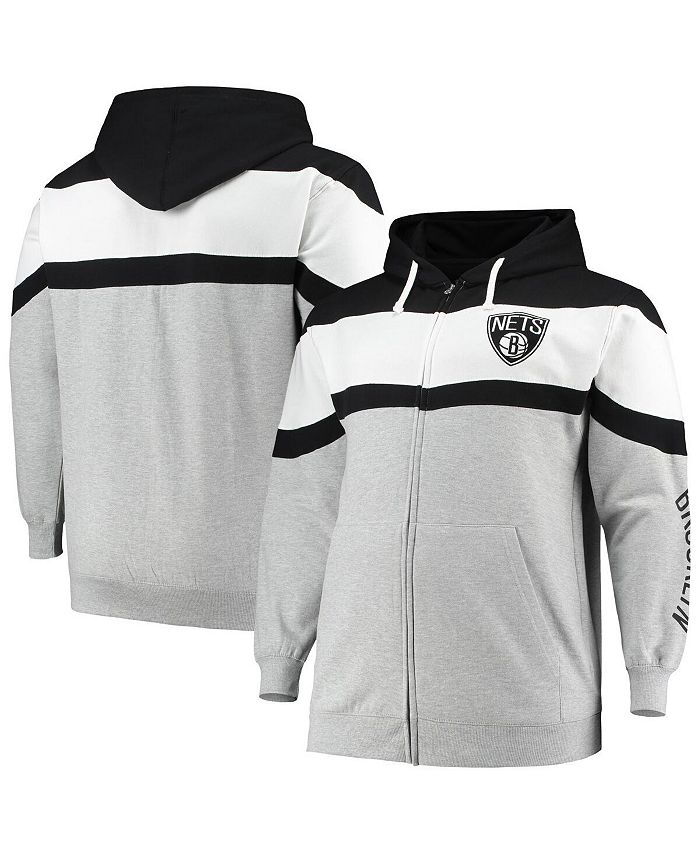 Brooklyn Nets Pick Up Game Full Zip Windbreaker - Youth