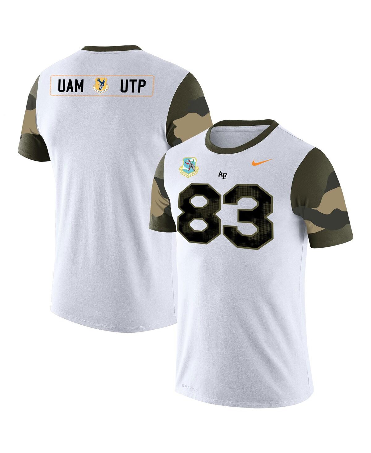 Men'sAir Force Falcons B-52 Jersey Replica T-shirt - White