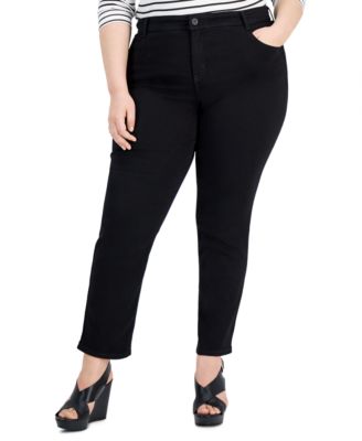 Style \u0026 Co Plus Size High-Rise Slim-Leg 