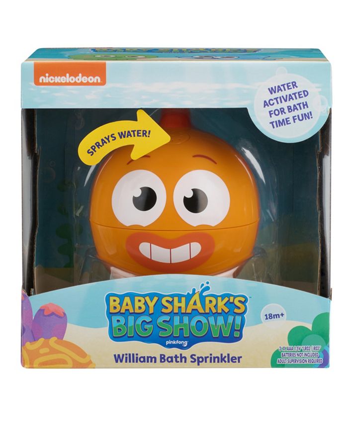 Baby Shark CLOSEOUT! Pinkfong Bath Sprinkler and Water Toy - William ...